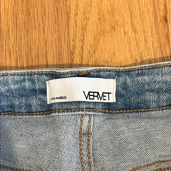 Stylish Women's Distressed Blue Jeans - Picture 2 of 4